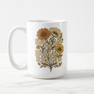 Mug Grand Fan des Droits de l'Homme – Déclaration Flor