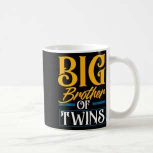 Mug Grand frère de jumeaux Nouveau frère frère et sœur