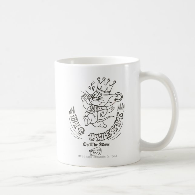 Mug Grand Fromage Jerry Sur La Lune 1 (Droite)