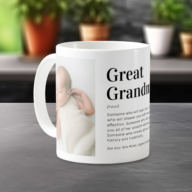 Mug Grand grand-mère définition 2 photo (Créateur téléchargé)