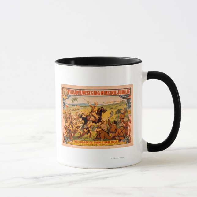 Mug Grand Jubilé de Minstrel charge de San Juan Hill (Droite)