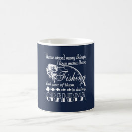 Mug Grand-maman de pêche