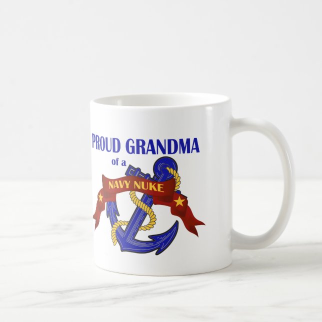 Mug Grand-maman d'une arme nucléaire de marine (Droite)