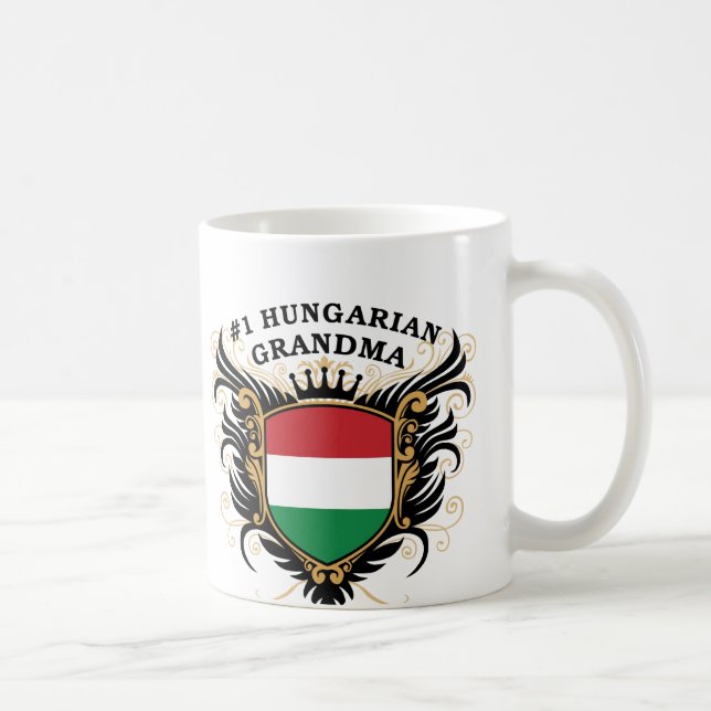 Mug Grand-maman hongroise du numéro un (Droite)