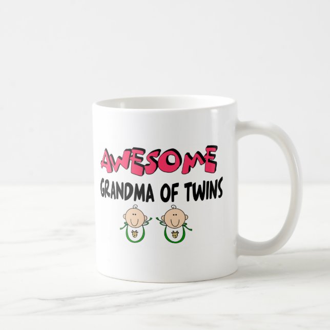 Mug GRAND-MAMAN IMPRESSIONNANTE des JUMEAUX (Droite)
