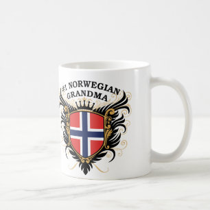 Mug Grand-maman norvégienne du numéro un
