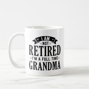 Mug Grand-mère à temps plein