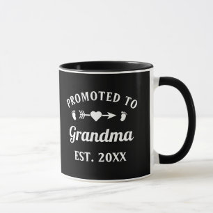 Mug Grand-Mère Abuela Nonna Nanna Promue À Grand-Mère