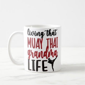 Mug Grand-mère de Muay Thai Vie Grand-mère Muay Thai