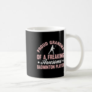 Mug Grand-mère du joueur de badminton