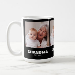 Mug Grand-mère établie gras noir 3 Photo