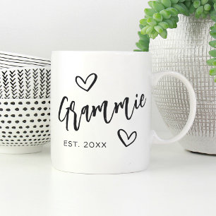 Mug Grand-mère établie pour la première année