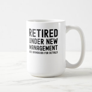 Mug grand-mère grand-père retraite pères jour de mère