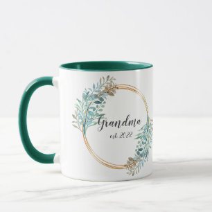 Mug Grand-mère PERSONNALISABLE Date - Première Grand-m