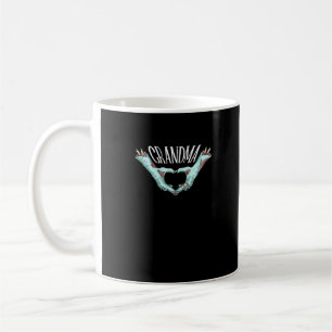 Mug Grand-mère Zombie Coeur main Halloween Costume fam