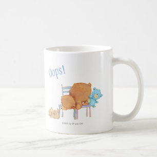 Mug Grand ours Brown, calicot, et chaises souples de