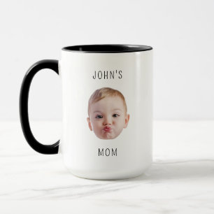 Mug Grand-père Anniversaire, Bébé Visage Dady Cadeau, 