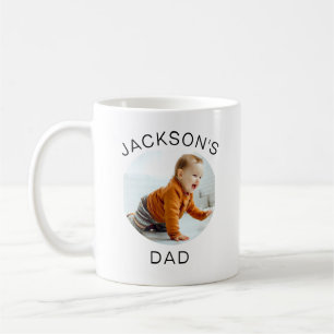 Mug Grand-Père Cadeau Personnalisé Visage bébé pour gr