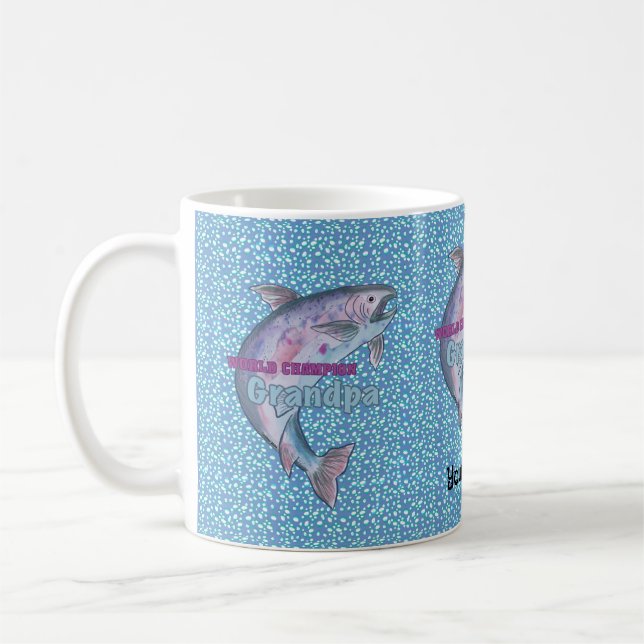 Mug Grand-père champion du monde (Gauche)