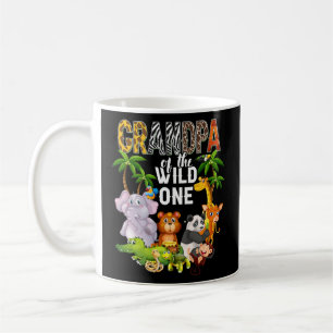 Mug Grand-Père Du Sauvage Un Anniversaire Safari Jungl