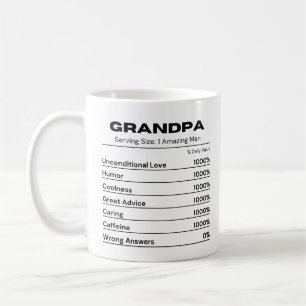 Mug Grand-père Grand Conseiller Amusant Grands-parents