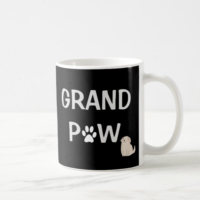 Mug Grand-père grand-père chien grand-père Fête des pè (Droite)