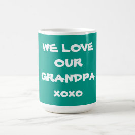 Mug Grand-père grand-père message mignon AMOUR NOTRE