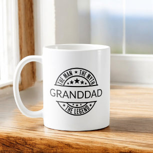 Mug Grand-Père Nomme L'Homme Le Mythe La Légende