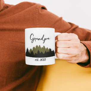 Mug Grand-père PERSONNALISABLE Date - Première fois Gr