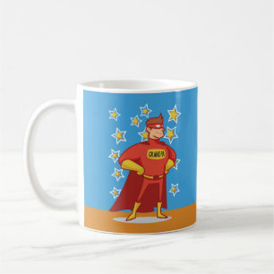 Mug Grand-père Superhero, Fête des grands-parents