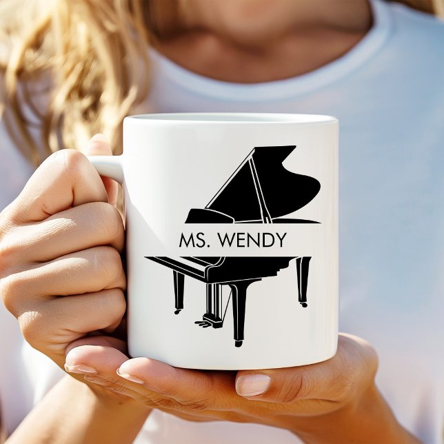 Mug Grand Piano personnalisé (Créateur téléchargé)