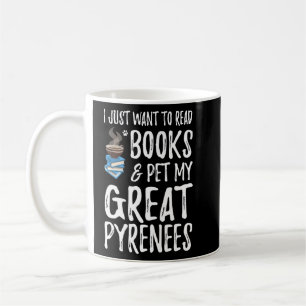 Mug Grand Pyrénées Avid Lecteur de livre livre drôle C