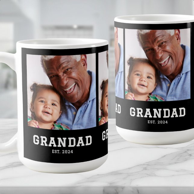 Mug Grandad Established Bold Black 3 Photo (Créateur téléchargé)