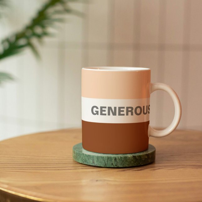Mug Grandad Peach et Brown Classic (Créateur téléchargé)