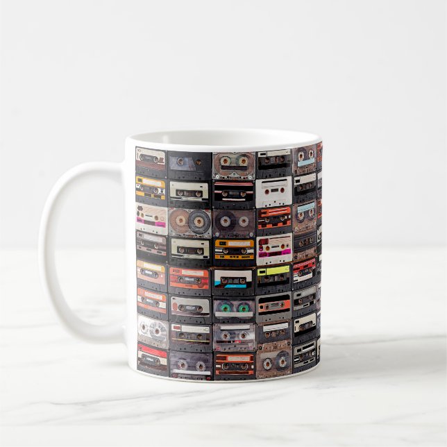 Mug Grande collection de cassettes audio (Gauche)