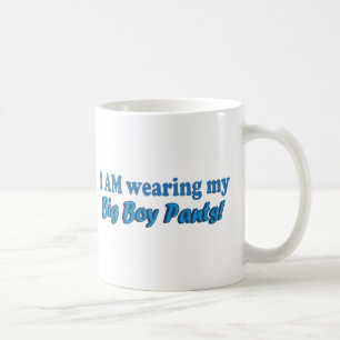 Mug Grande conception des textes de pantalon de garço