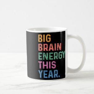 Mug Grande énergie cérébrale cette année Drôle de reto