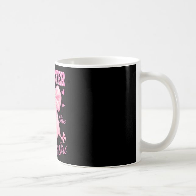 Mug grande sœur fille d'anniversaire coquette rose app (Droite)