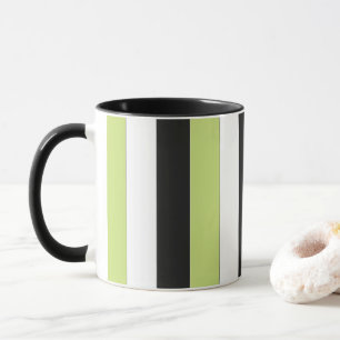 Mug Grandes noires blanches vertes
