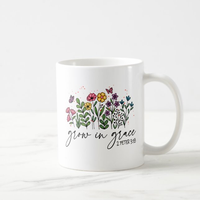 Mug Grandir en grâce (Droite)