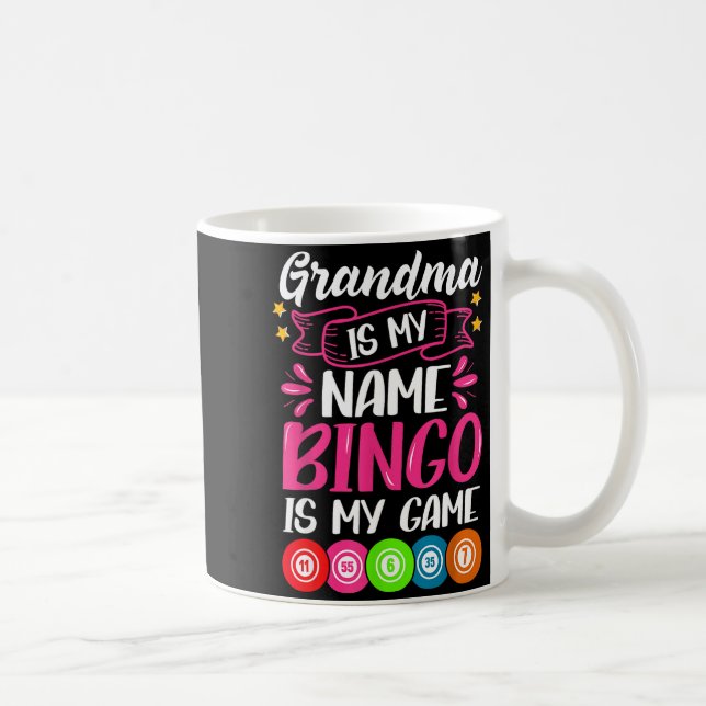 Mug Grandma Bingo Player Funny Bingo Quote Design  (Droite)