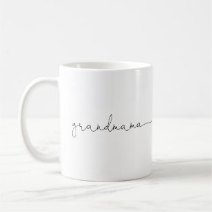 Mug Grandmama établi   Grand-mère Cadeau