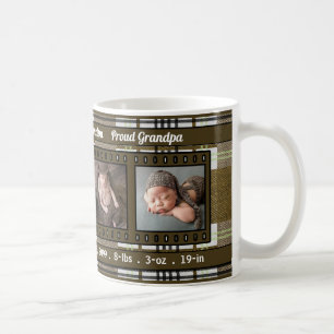 Mug Grandpa 4 Photo Brown