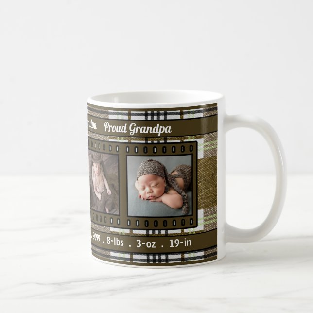 Mug Grandpa 4 Photo Brown (Droite)