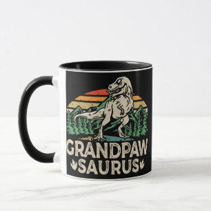 Mug Grandpawsaurus Dinosaur Grandpa Grandpaw Saurus