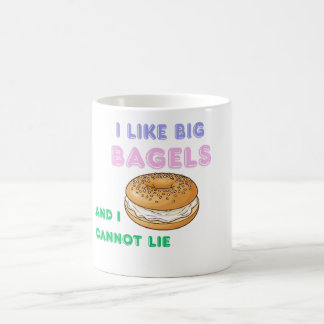 Mug Grands Bagels Chemise Drôle de Petit Déjeuner