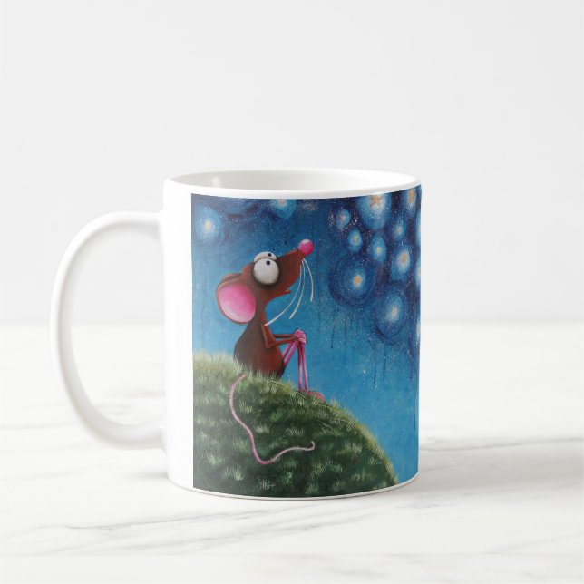 Mug Grands rêveurs les étoiles sont dans votre portée (Gauche)