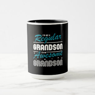 Mug Grandson Gift Je Ne Suis Pas Un Petit-Fils Régul