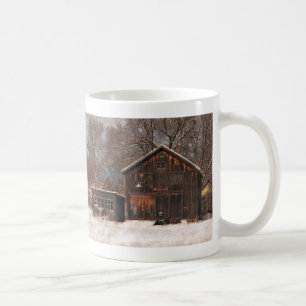 Mug Grange rustique & gîte Scène Vintage