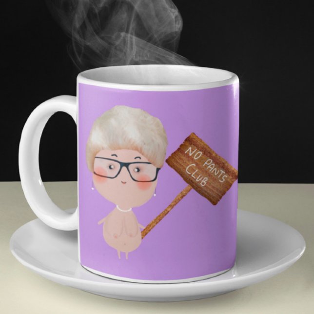 Mug Granny Pants drôle (Créateur téléchargé)